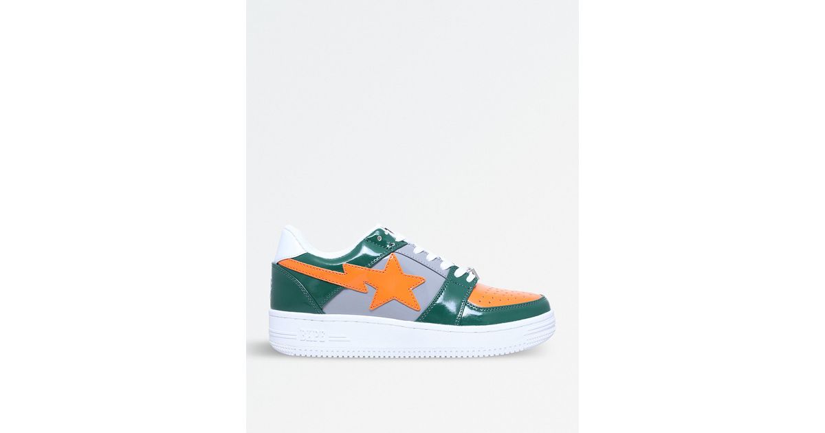 bape patent leather